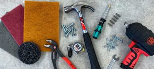 Laaja valikoima tyokaluja