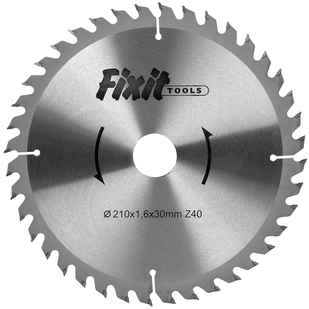 SIRKKELINTERÄ 210X2,6X30MM Z40 FIX21040