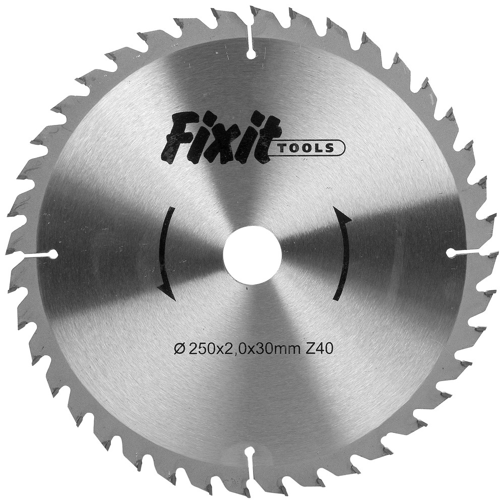 SIRKKELINTERÄ 250X3,0X30MM Z40 FIX25040