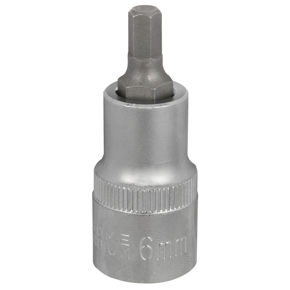 KUUSIOKOLOKÄRKIHYLSY 1/2" S2 6MM IKH4106