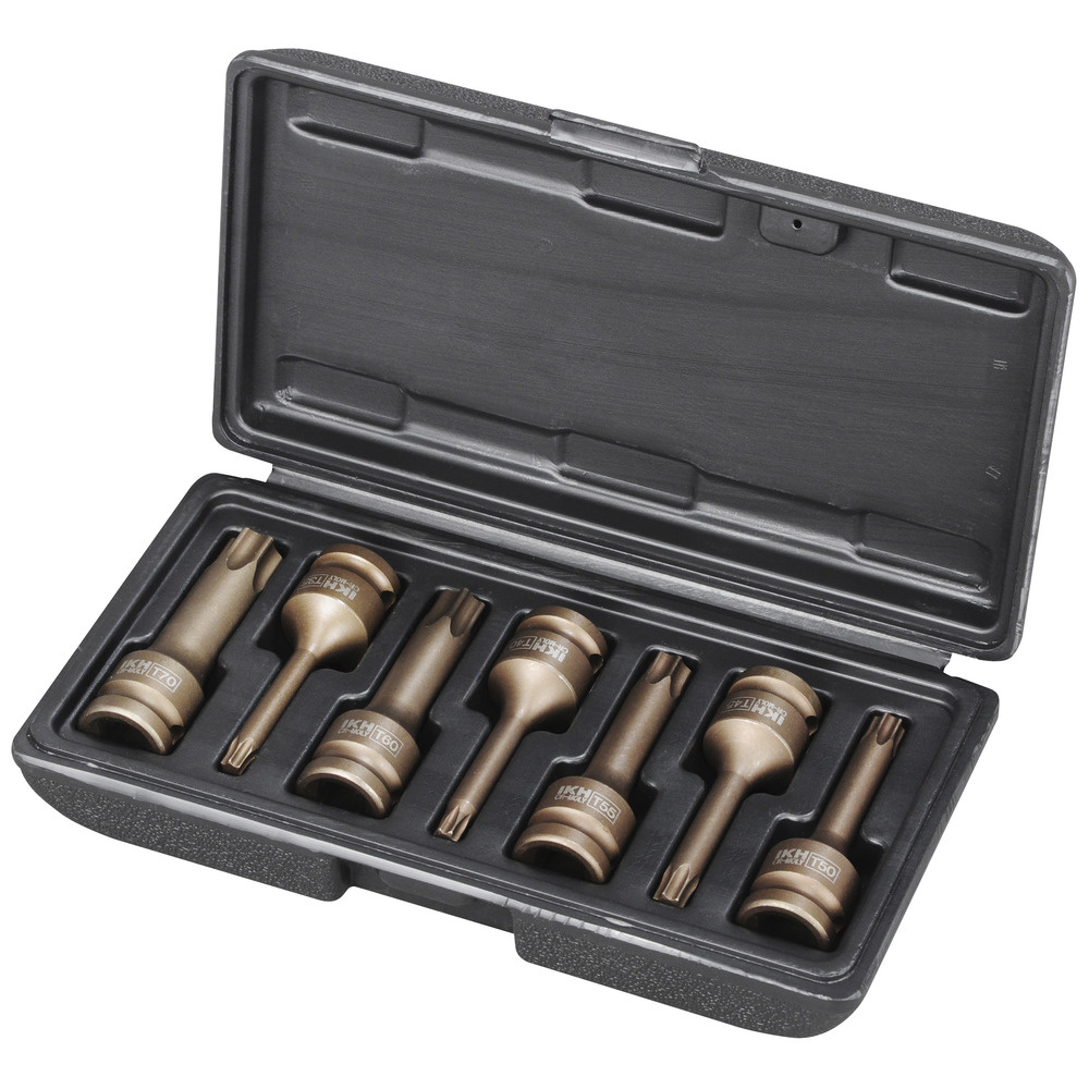 VOIMAHYLSYSARJA TORX 1/2" T35-T70 7-OS. IKH6123
