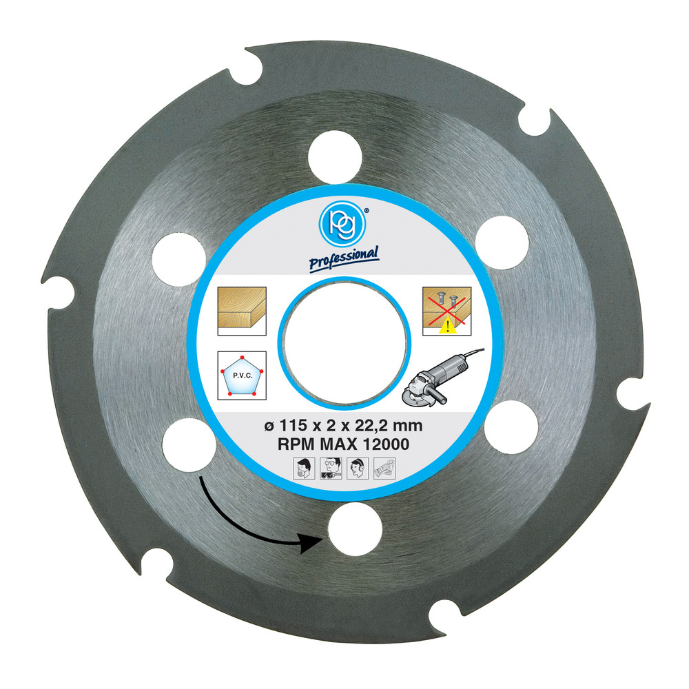 KATKAISULAIKKA 115X2,0X22,2MM PUU / PVC TPG41990