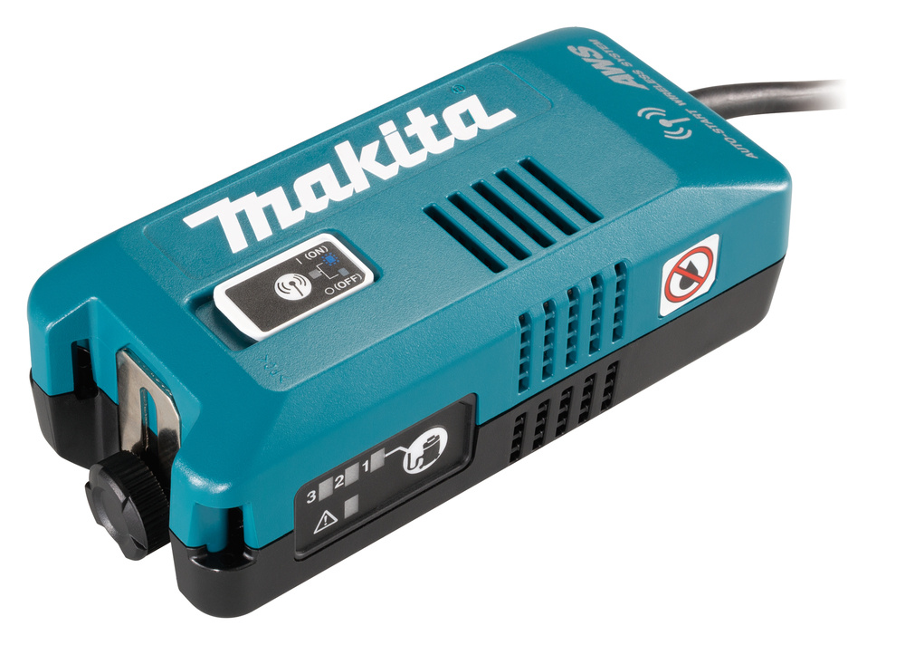 MAKITA 199863-0 KÄYNNISTYSADAPTERI WUT02U. YHDISTÄÄ AWS AKKUKONEEN JA SÄHKÖKÄYTTÖISEN IMURIN MAK-199863-0