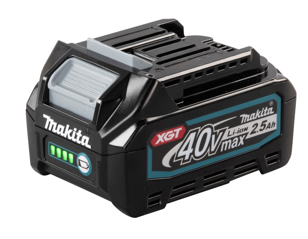 MAKITA 191B36-3 AKKU BL4025, XGT 40V, 2,5AH, KAPASTEETTINÄYTTÖ. 90WH MAK-191B36-3