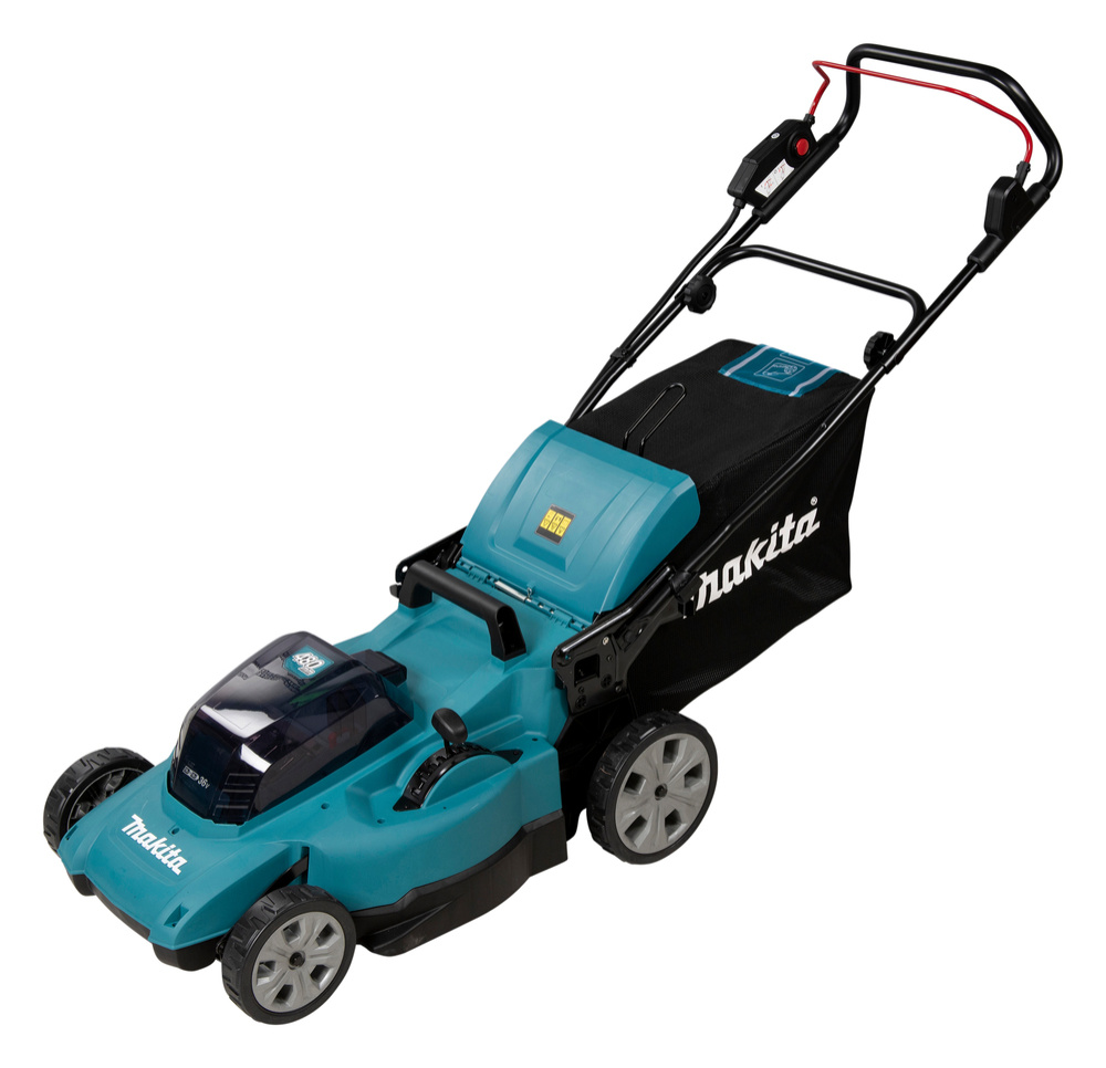 MAKITA DLM480Z RUOHONLEIKKURI 2X18V, LEVEYS 48CM, KOMPOSIITTIRUNKO, BIO/KERÄÄVÄ. RUNKOVERSIO MAK-DLM480Z