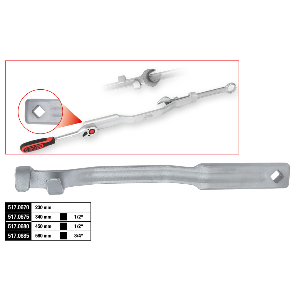 JATKOVARSI AVAIMELLE, 340 MM 517.0675
