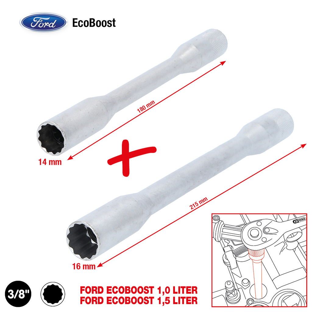 3/8" SYTYTYSTULPAN HYLSY ECOBOOST-MOOTTOREILLE, 2-OS 517.1135