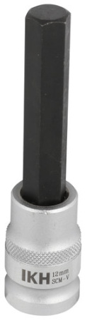KUUSIOKOLOKÄRKIHYLSY 1/2" 12MM 100MM