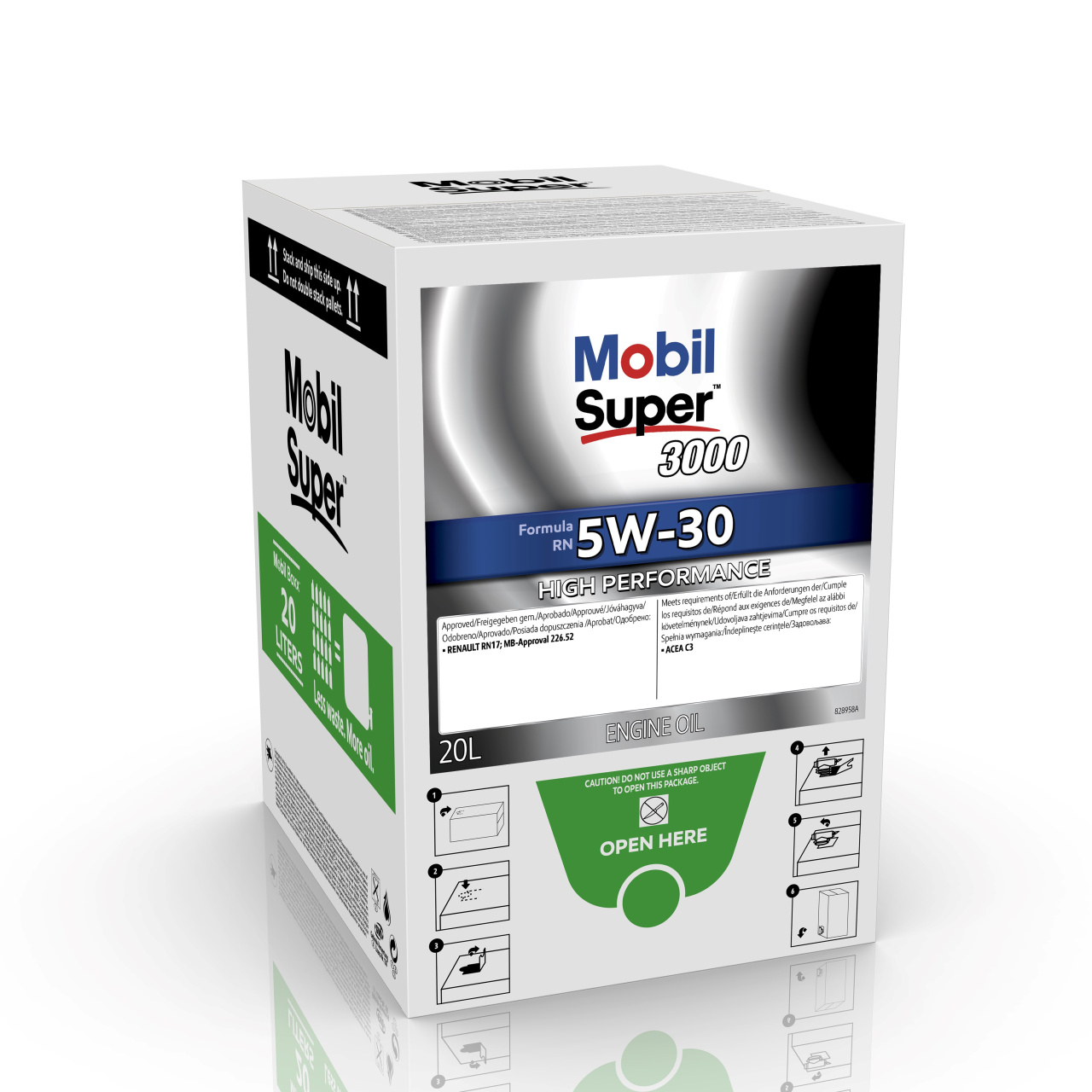 MOBIL SUPER 3000 FORMULA RN 5W-30 , 20L 155507