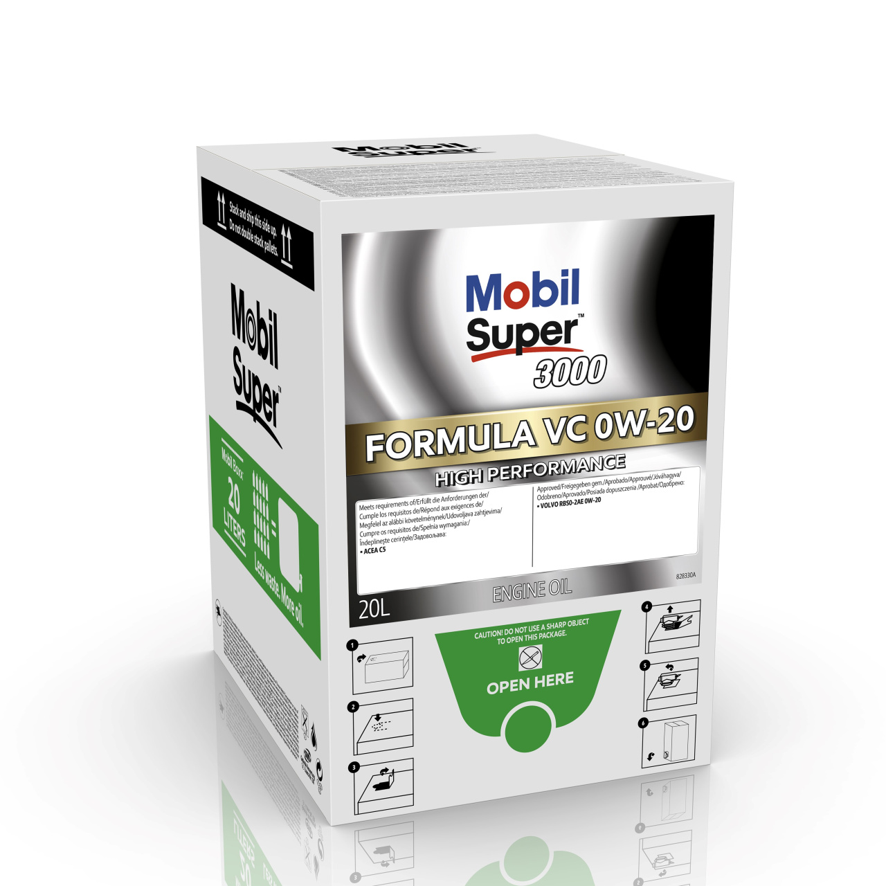 MOBIL SUPER 3000 FORMULA VC 0W-20 , 20L 155519