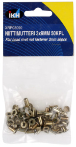 NIITTIMUTTERI 3X9MM 50KPL 2