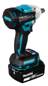 MAKITA DTW300RTJ MUTTERINVÄÄNNIN 18V, 2X5,0AH, 1/2" KITKARENKAALLA, 330NM, HIILIHARJATON 2