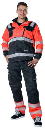 TAKKI 3XL GRANIITTI FL.PUN/HARMAA LK2 EN20471 PAT538-3XL
