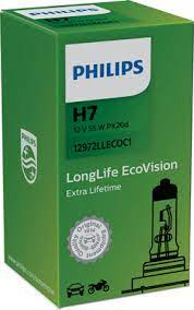 PHILIPS H7 12V 55W LONGLIFE ECOVIS