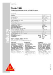 SIKAFLEX-221 VALKOINEN 300ML 2