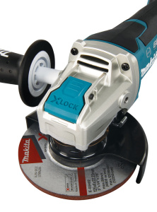 MAKITA DGA519Z KULMAHIOMAKONE 125MM JARRULLA 18V, X-LOCK, SÄÄDETTÄVÄ, TURVAKYTKIN, HIILIHARJATON. RUNKOVERSIO 2