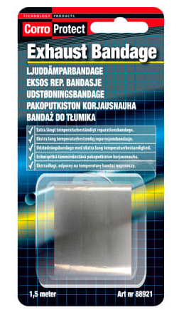CORROPROTECT EXHAUST BANDAGE 150CM PAKOPUTKEN KORJAUSNAUHA