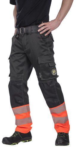 HOUSUT S BASALTTI LK1 FL.ORANS/HARMAA EN20471 PAT539O-S