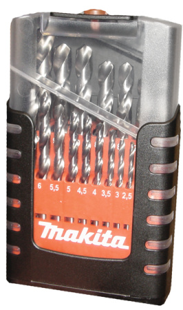 MAKITA D-29941 PORANTERÄSARJA METALLILLE, 1-10MM