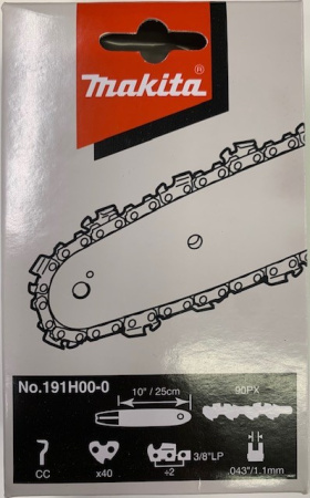 MAKITA 191H00-0 TERÄKETJU -40, 3/8", 1,1MM, 10"