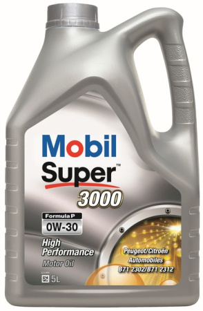 MOBIL SUPER 3000 FORMULA P 0W-30, 5L