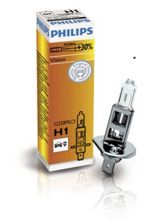 PHILIPS H1 12V 55W VISION +30%