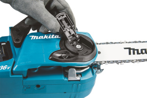 MAKITA DUC353Z KETJUSAHA 2X18V, HIILIHARJATON, LAIPPA 350MM, 20 M/S. RUNKOVERSIO 2