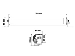 OPTIBEAM # SAVAGE 20 LED KAUKOVALO 7