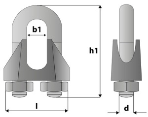 VAIJERILUKKO 19MM KG DIN741 2