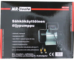 ÖLJYPUMPPU 230V 4