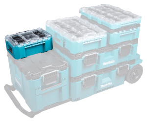 MAKITA P-91067 MAKTRAK LOKERIKKO L VÄLIJAKAJILLA (28X39X16CM), KANTAVUUS 23KG 3