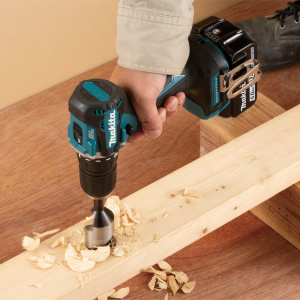 MAKITA DDF487Z PORAKONE 18V, HIILIHARJATON, 40/25NM, 1,6KG. RUNKOVERSIO 4