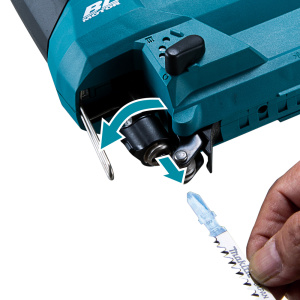 MAKITA DJV184Z PISTOSAHA 18V, KAARIKAHVA HIILIHARJATON MOOTTORI. RUNKOVERSIO 3
