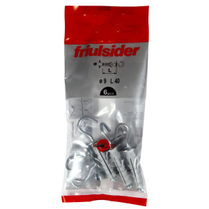 NAILONTULPPA KOUKULLA 9X40MM 6KPL TA 2