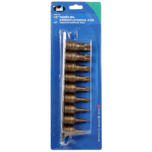 TÄHTIHYLSYSARJA XZN 1/2" M4-M18 9-OS. 2