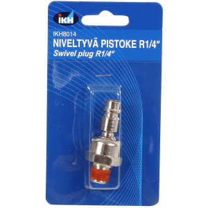 PIKALIITIN PISTOKE R1/4" ULKOKIERRE NIVELTYVÄ 2