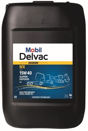 MOBIL DELVAC MODERN 15W-40 SUPER DEFENCE V4, 20L