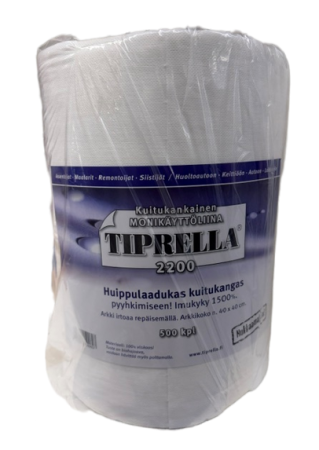TIPRELLA NUKKAAMATON RULLA 500KPL