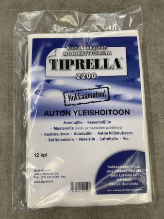 TIPRELLA MONIKÄYTTÖLIINA NUKKAAMATON