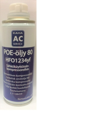 KOMPR.ÖLJY POE80 HYBRIDI 250ML