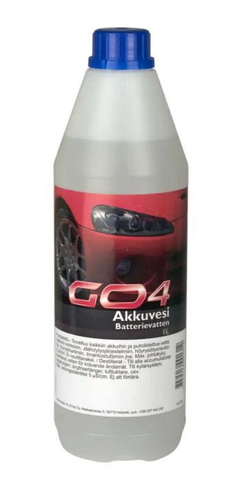 GO4 AKKUVESI 1L AKKUVESI 935-79501