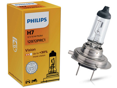 PHILIPS H7 12V 55W PX26D VISION