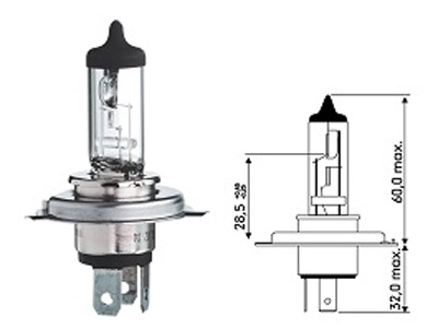 AUTOLAMPPU 1102 H4 75/70W
