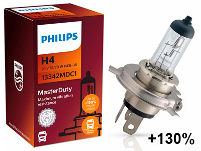 PHILIPS H4 24V MASTERDUTY POLTTIMO