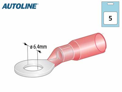 KUTISTELENKKI AUTOLINE PUN M6 5KPL
