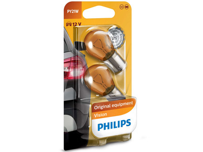 AUTOL.PHILIPS PY21W12V 21W ITSEP. PAKK.