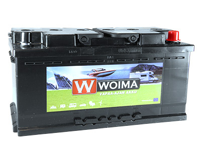 WOIMA VAPAA-AJAN AKKU 100AH 353X175X190 -/+ 800A EN
