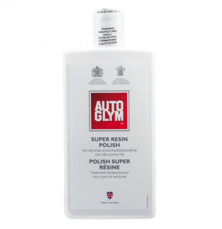 AUTOGLYM SUPER RESIN POLISH - YLEISVAHA, JOKA POISTAA HANKAUMIA JA NAARMUJA MAALIPINNOILTA