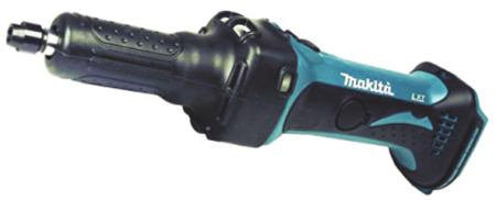 MAKITA DGD800Z SUORAHIOMAKONE PITKÄ 18V, 25.000 R/MIN, KARA 6MM, 2,0 KG. RUNKOVERSIO