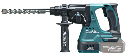 MAKITA DHR242Z PORAVASARA 18V, HIILIHARJATON, SDS-PLUS, 2,0J, LED VALO. RUNKOVERSIO